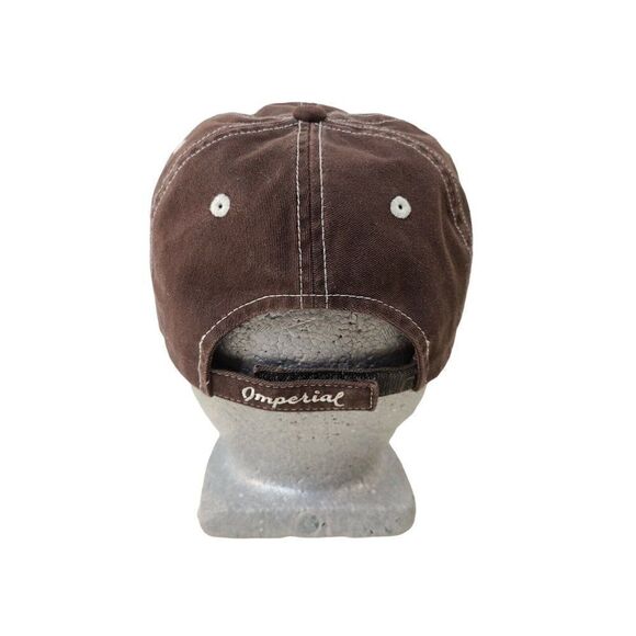 Charlie's Fly Box Hat Cap Imperial Brown Adjustable Strapback  2008 - Picture 3 of 5